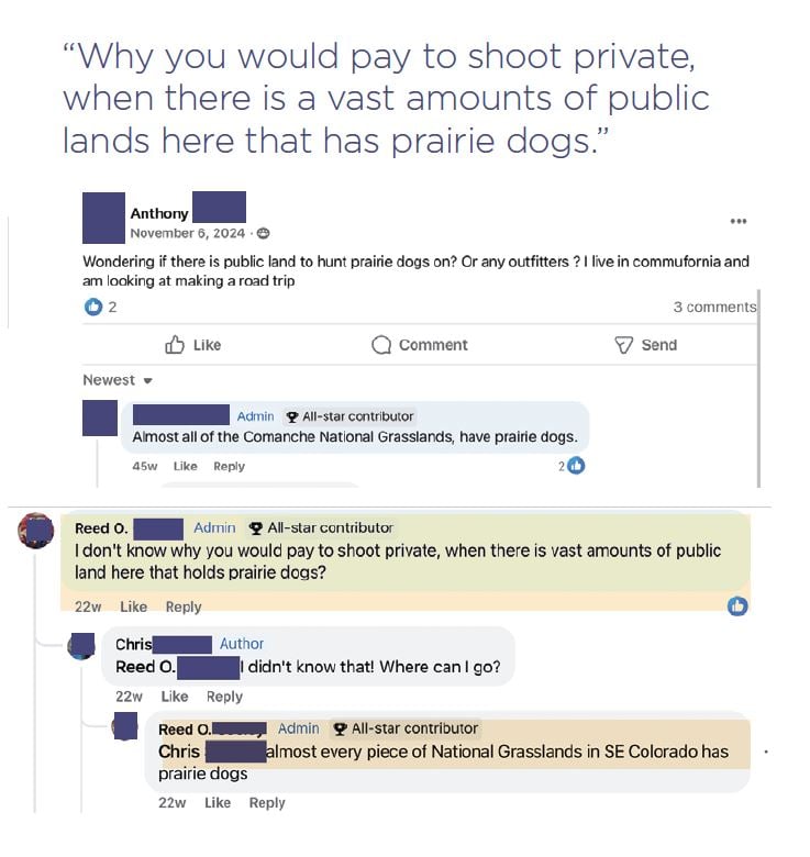 Prairie Dog Shooters group on FB